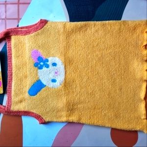 Sanrio 2002 vintage Usahana japan rabbit doll orange tank top new rare